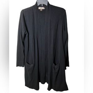 Alexander & Oak Open Front Long Sweater Cardigan with pockets